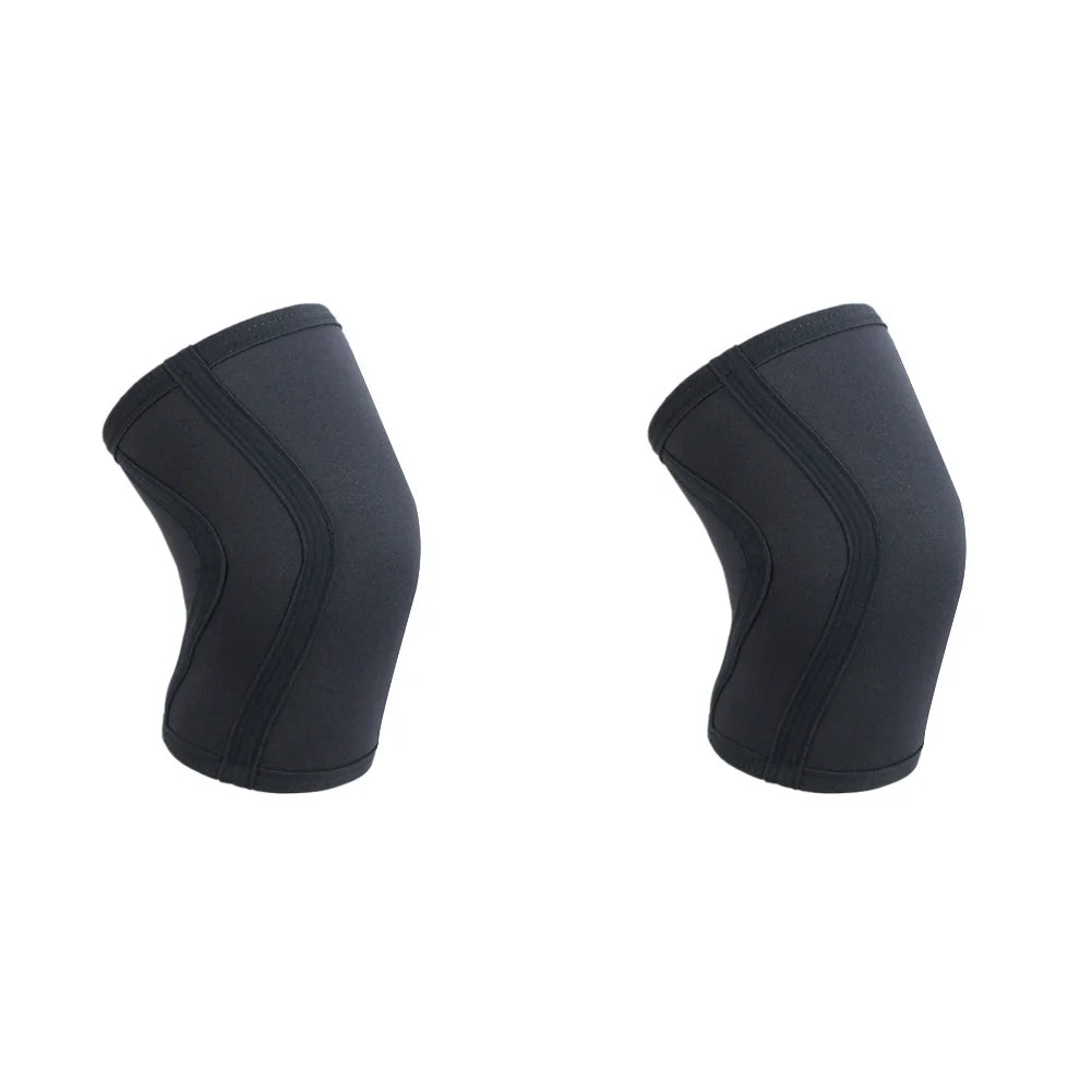 7mm Neoprene Thickened Knee Braces Non-Slip Knee Compression Sleeve Knee Guard for Meniscus Tear Running Weightlifting Workout