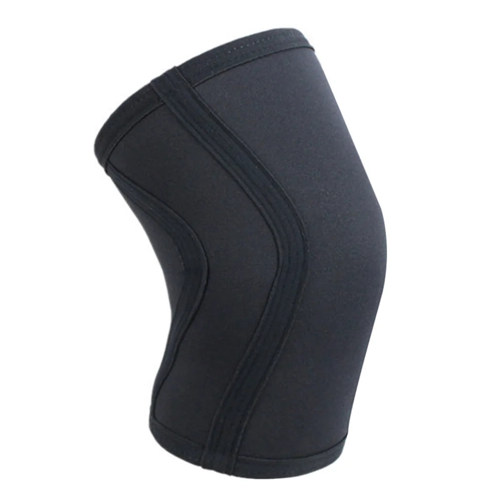 7mm Neoprene Thickened Knee Braces Non-Slip Knee Compression Sleeve Knee Guard for Meniscus Tear Running Weightlifting Workout