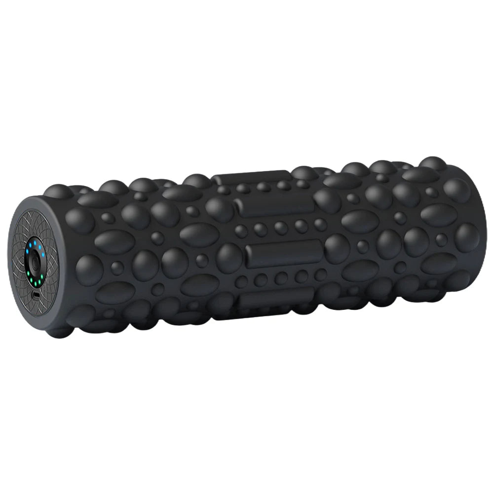 Electric Vibrating Foam Roller Yoga Column Rechargeable Exercise Roller 5 Modes Muscle Roller for Bodybuilding