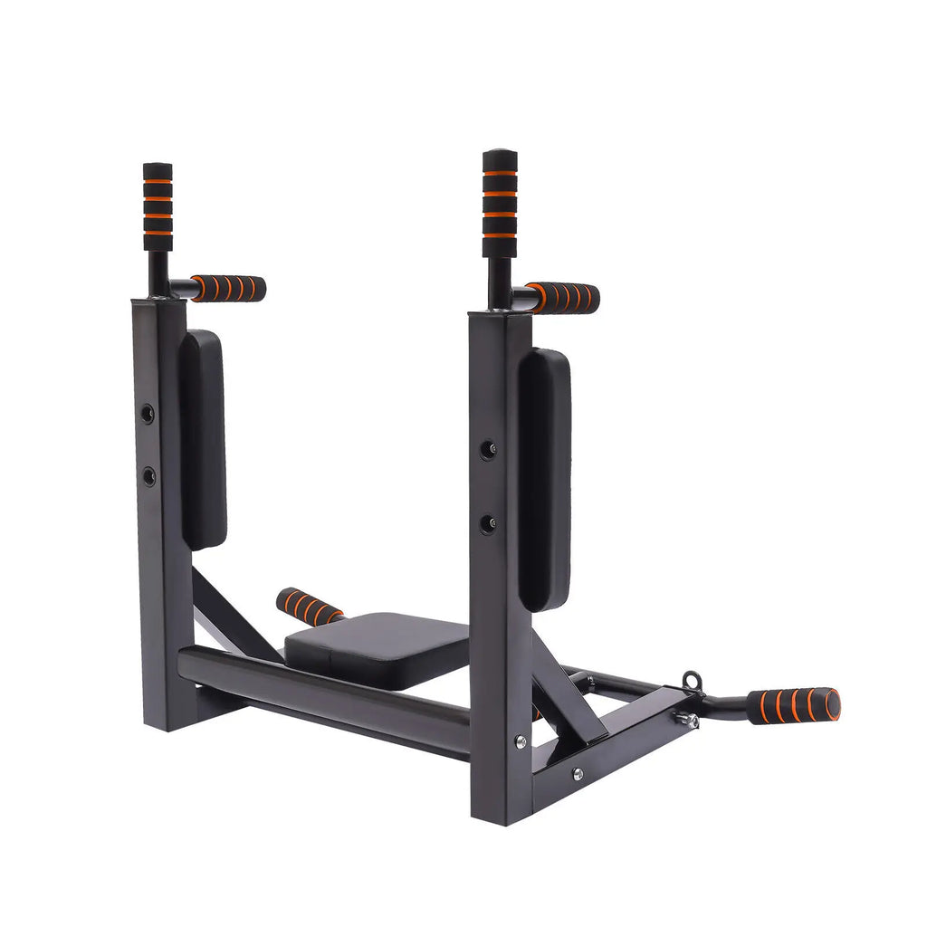 Pull Up Bar, Raise Dip Station Vertical Knee Exercise Equipment, Home Wall-Mount Dip Stand, 200kg Capacity Multi-functional