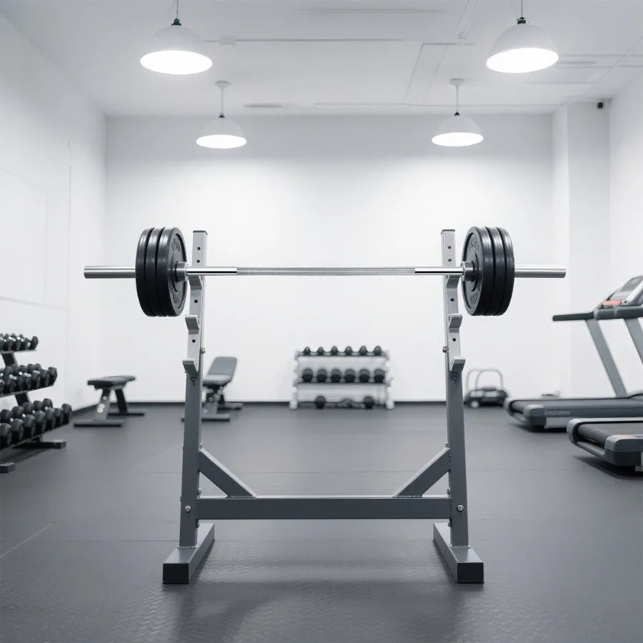 6FT Barbell for Powerlifting and Deadlifting, 700 lb Capacity, 2" Sleeve for Standard Weight Plates