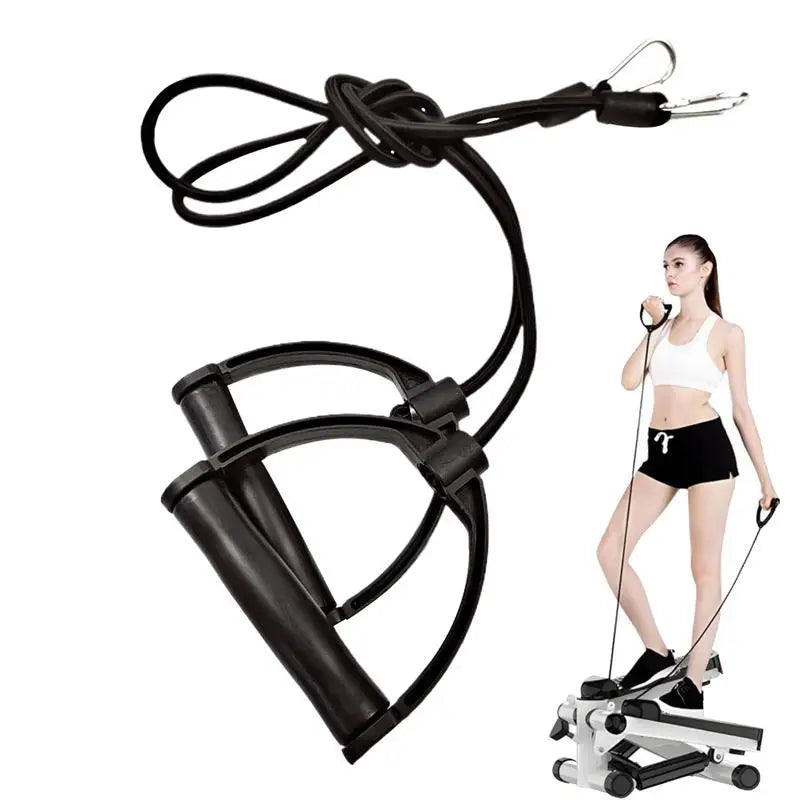 Resistance Bands Ergonomic Stepper Rope Pulling With Handles Multifunctional Household Exercise Supplies Fitness Equipment