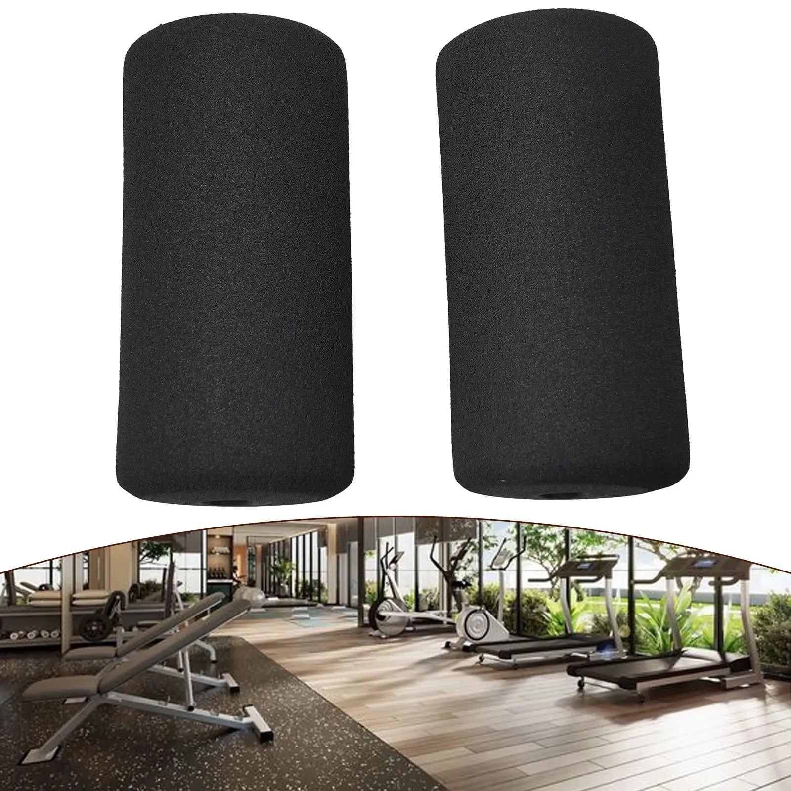 Foot Foam Pads Rollers Sponge Sleeve Handle Grip Tube Fitness Equipment For Home Gym Exercise Machines Equipments